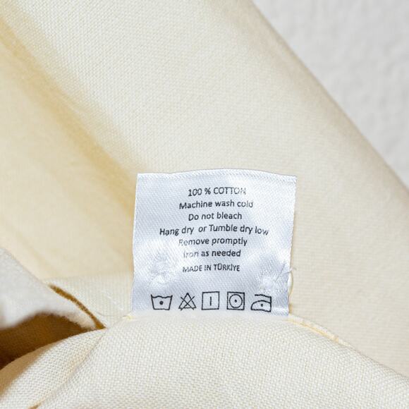 Teddy Stratford NYC Men's Button zip Button Down Shirt In Yellow size 1 - Picture 6 of 9